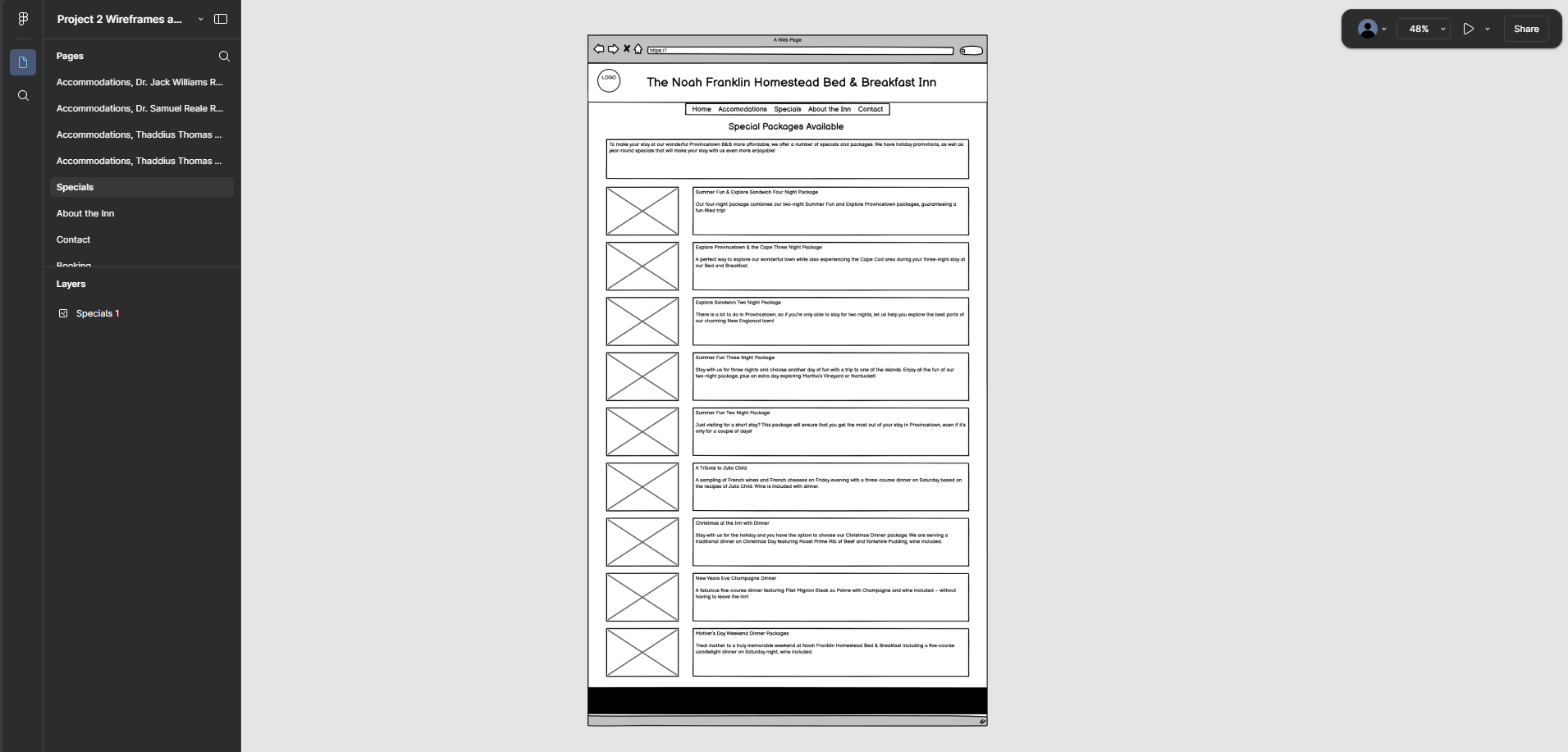 Wireframes